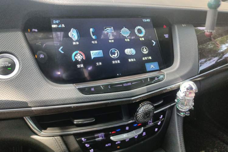 Used Cadillac CT6 2017 28T Luxury Model Audio And AC Panel