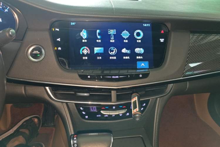 Used Cadillac CT6 2017 28T Premier Model Audio And AC Panel