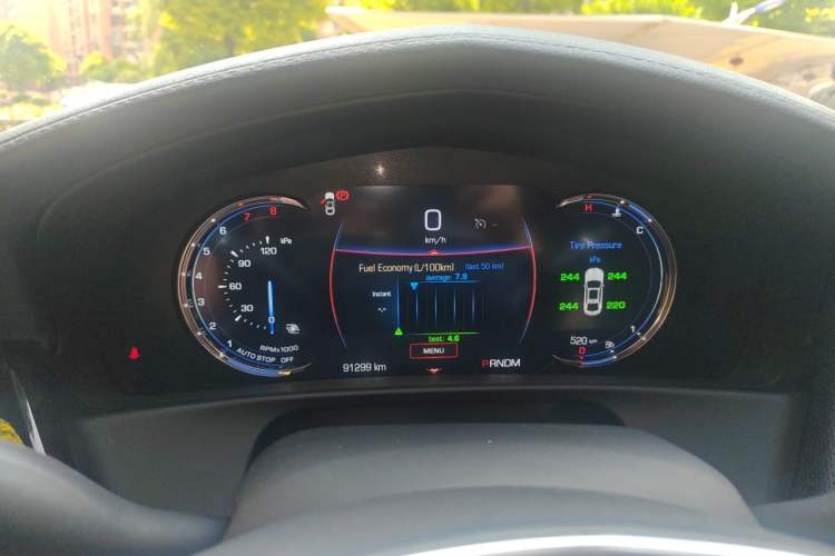 Used Cadillac CT6 2017 28T Luxury Model Instrument Cluster