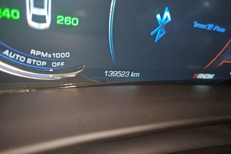Used Cadillac CT6 2017 28T Luxury Model Odometer Close Up