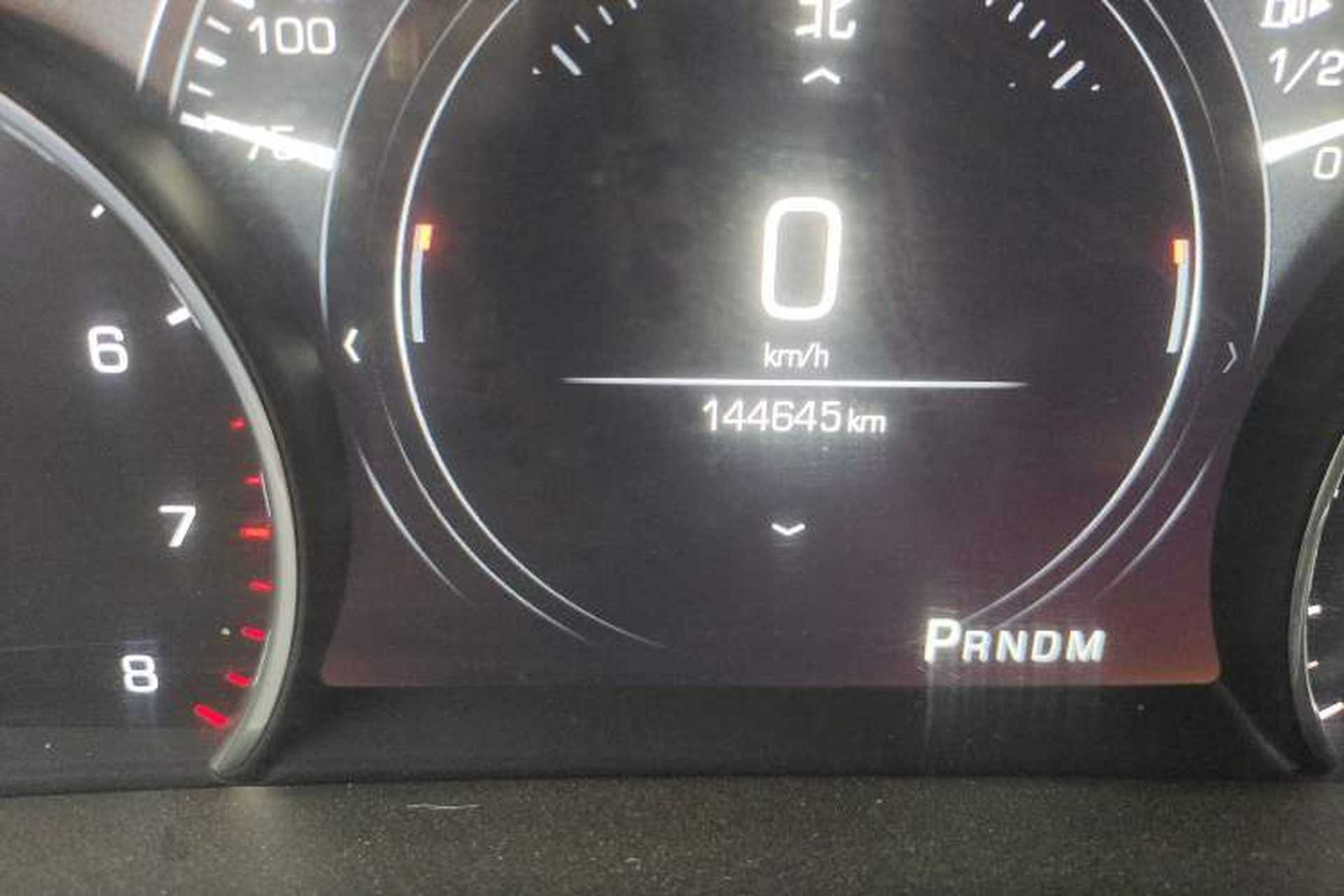 Used Cadillac CT6 2017 28T Fashion Edition Odometer Close Up