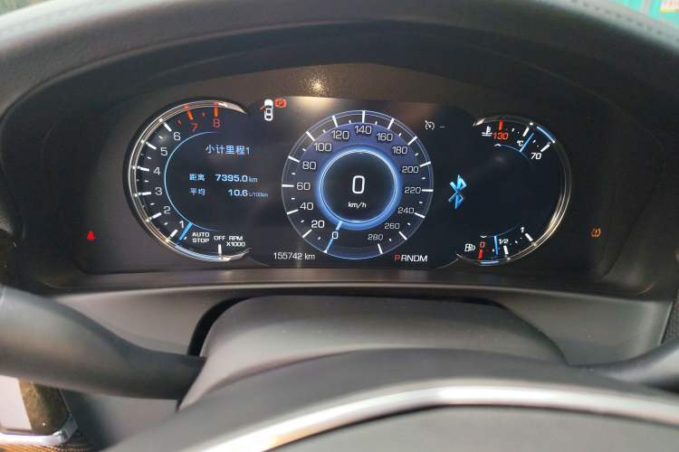 Used Cadillac CT6 2017 28T Luxury Model Odometer Close Up