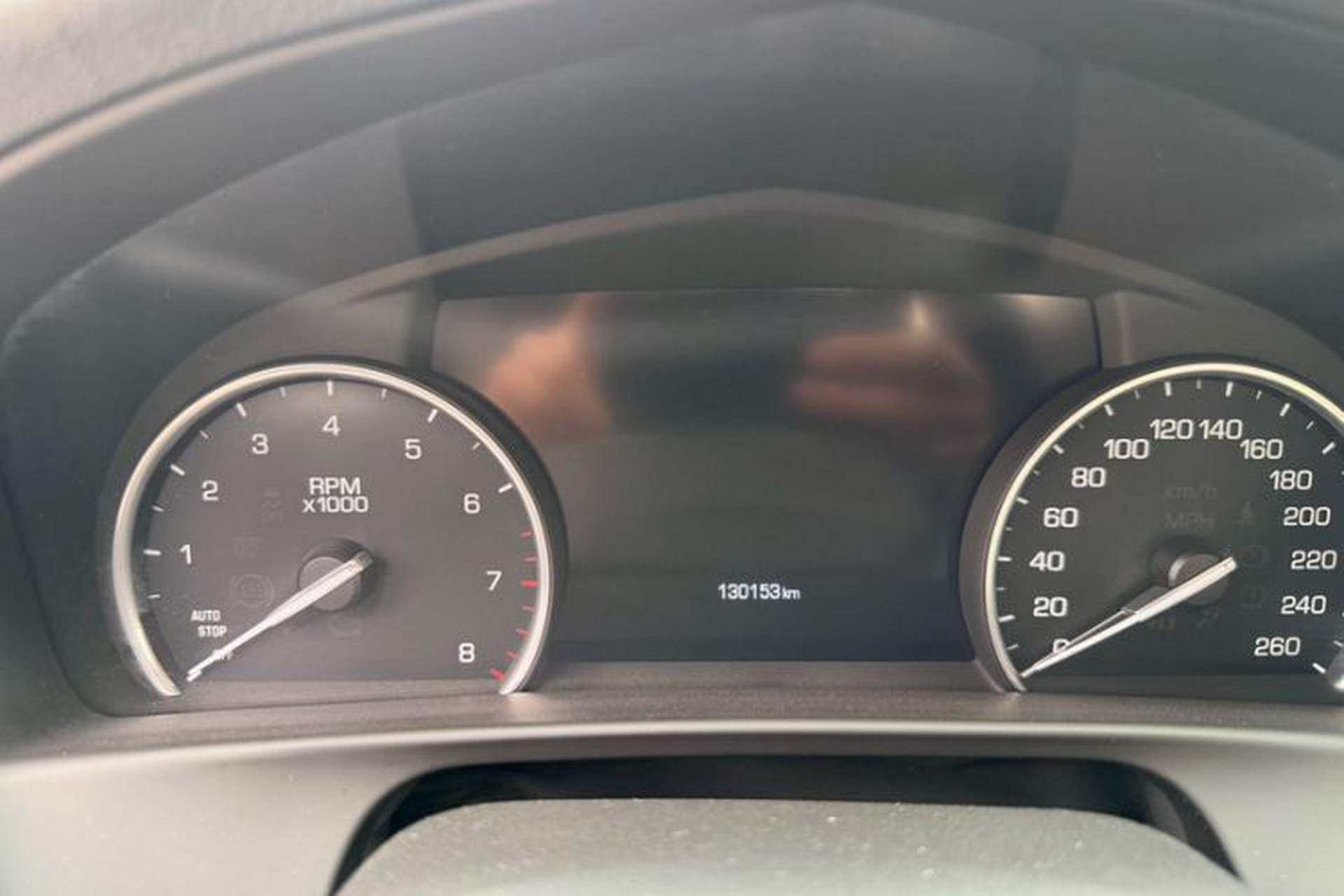 Used Cadillac CT6 2017 28T Fashion Edition Odometer Close Up