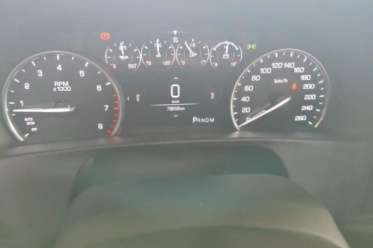 Used Cadillac CT6 2017 28T Fashion Edition Odometer Close Up