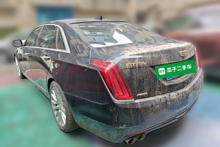 Used Cadillac CT6 2017 40T Luxury Model Rear Left 45 Deg