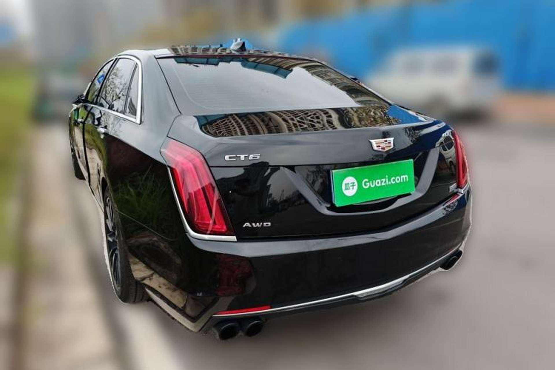 Used Cadillac CT6 2017 40T Luxury Model Rear Left 45 Deg