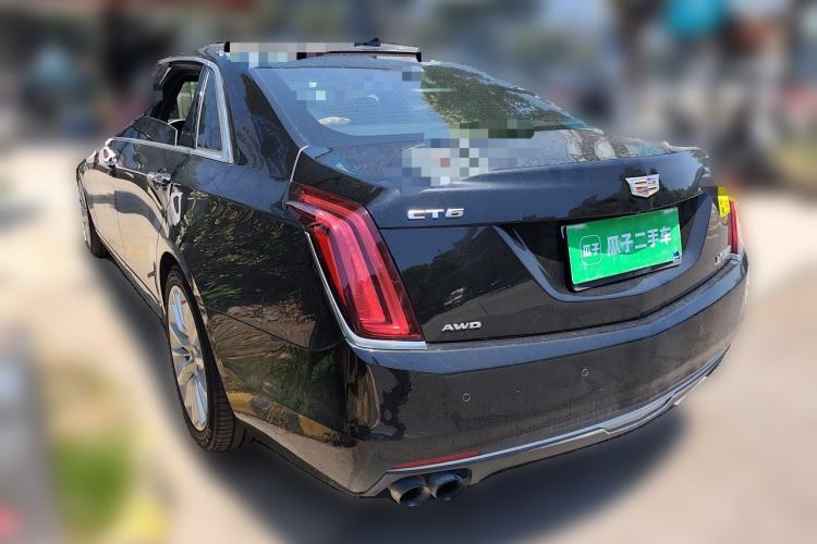 Used Cadillac CT6 2017 40T Luxury Model Rear Left 45 Deg