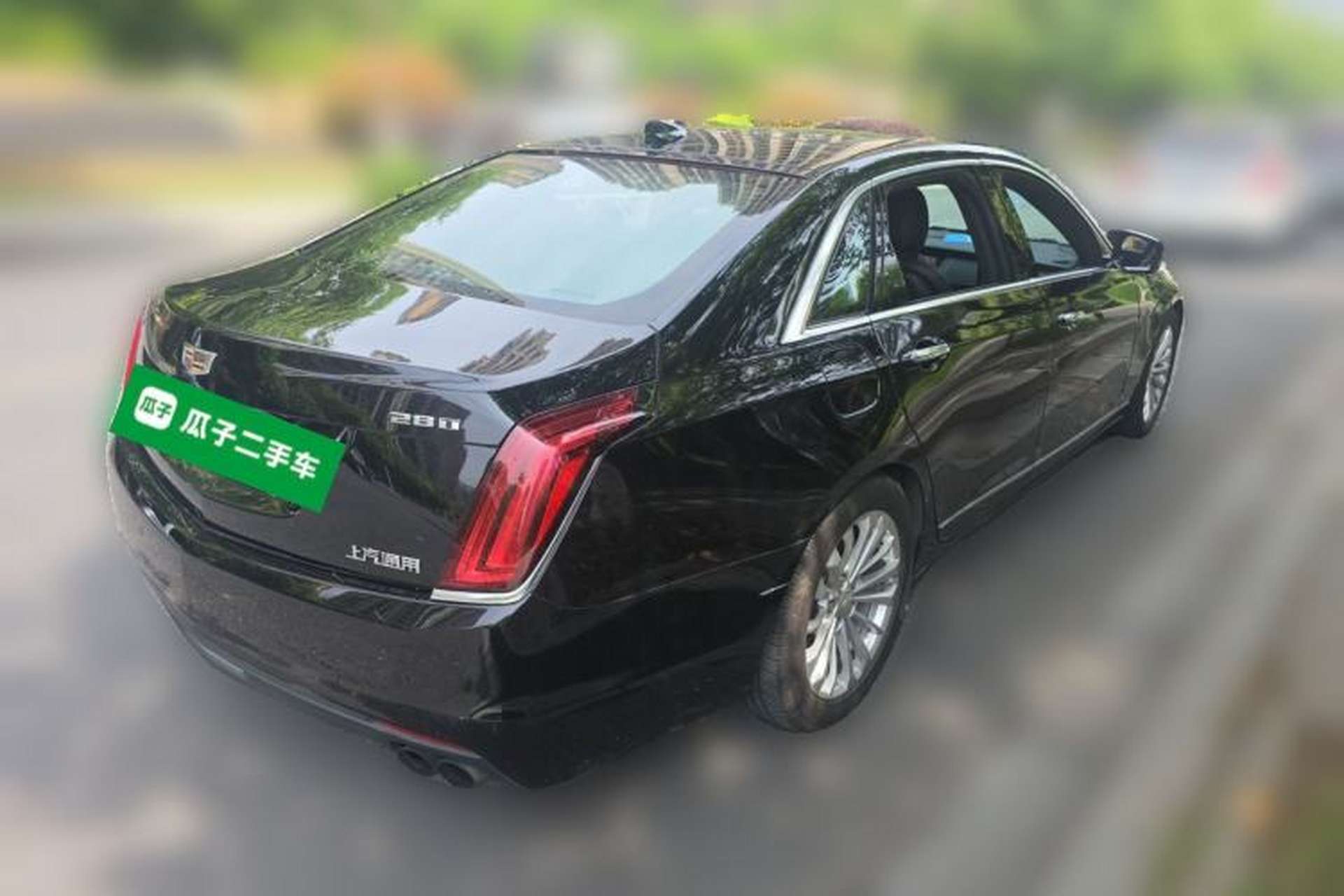 Used Cadillac CT6 2017 28T Elite Model Rear Right 45 Deg
