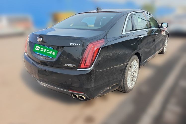 Used Cadillac CT6 2017 28T Luxury Model Rear Right 45 Deg