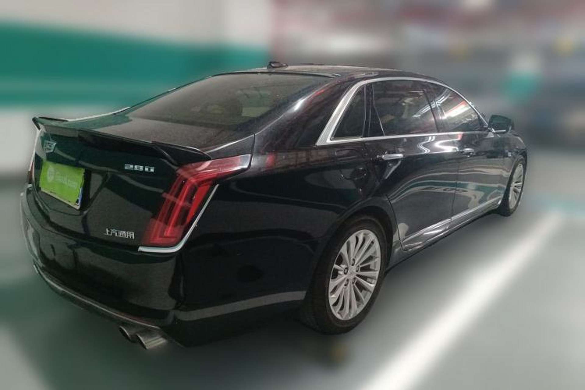 Used Cadillac CT6 2017 28T Elite Model Rear Right 45 Deg