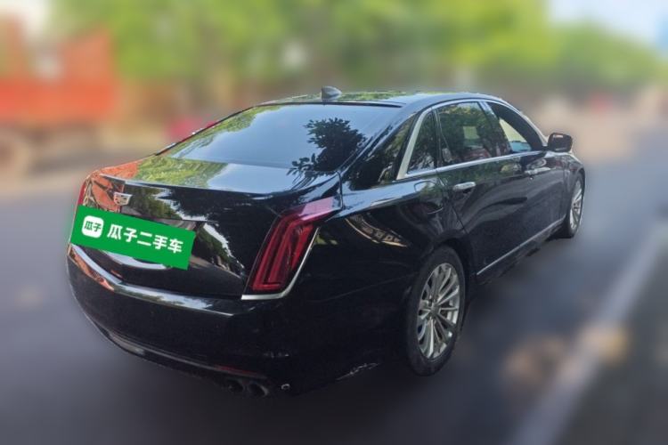 Used Cadillac CT6 2017 28T Elite Model Rear Right 45 Deg