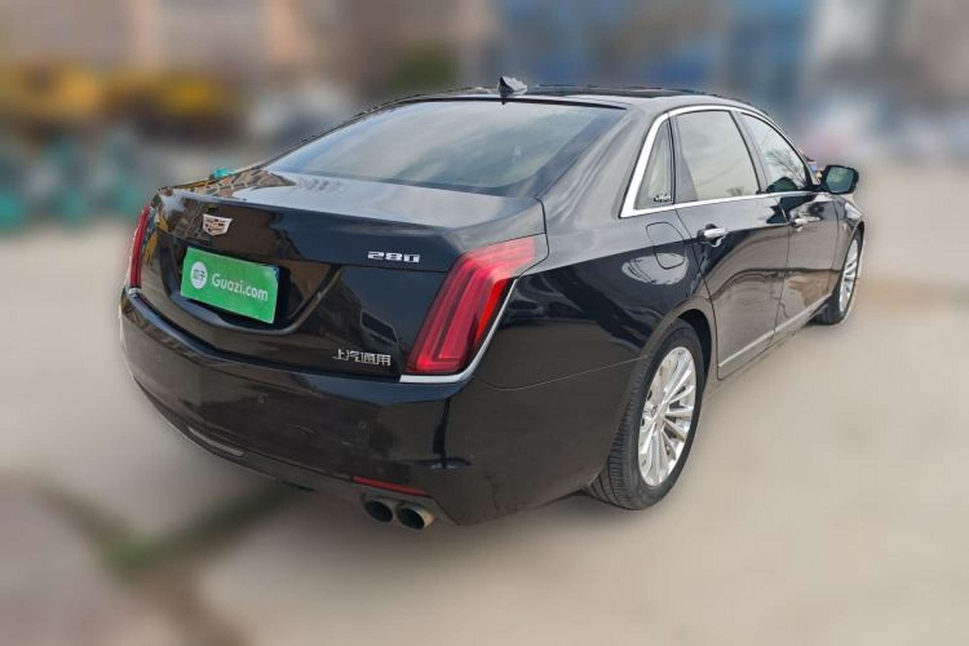Used Cadillac CT6 2017 28T Luxury Model Rear Right 45 Deg