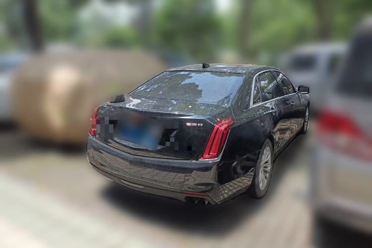 Used Cadillac CT6 2017 28T Elite Model Rear Right 45 Deg