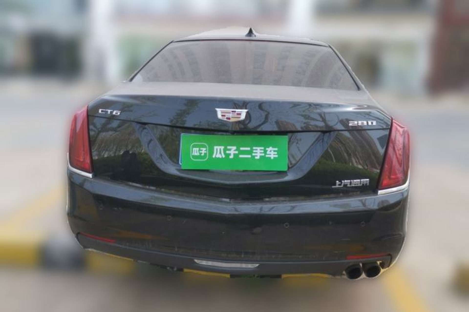 Used Cadillac CT6 2017 28T Luxury Model Rear