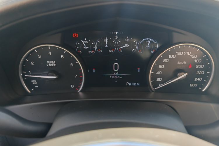 Used Cadillac CT6 2017 28T Fashion Edition Odometer Close Up
