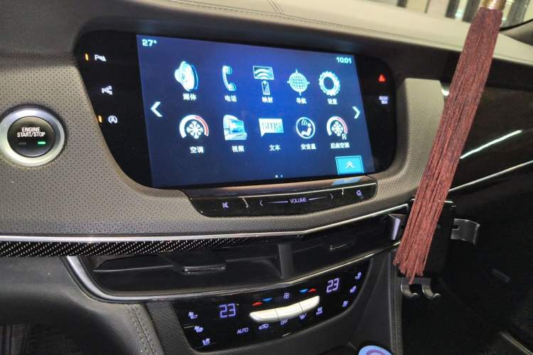 Used Cadillac CT6 2017 28T Platinum Edition Audio And AC Panel