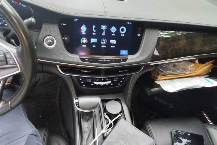 Used Cadillac CT6 2017 28T Platinum Edition Audio And AC Panel