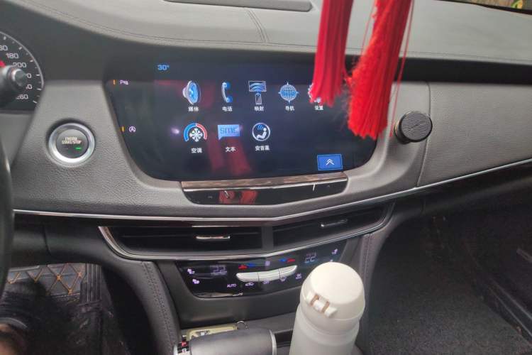 Used Cadillac CT6 2017 28T Elite Model Audio And AC Panel