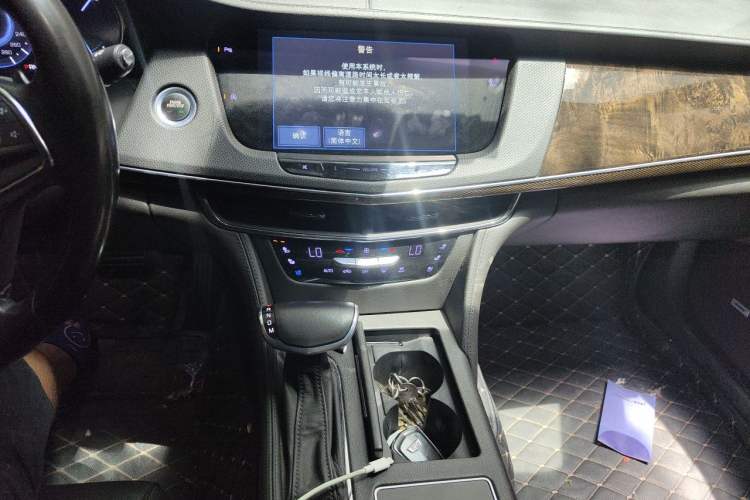 Used Cadillac CT6 2017 28T Luxury Model Audio And AC Panel
