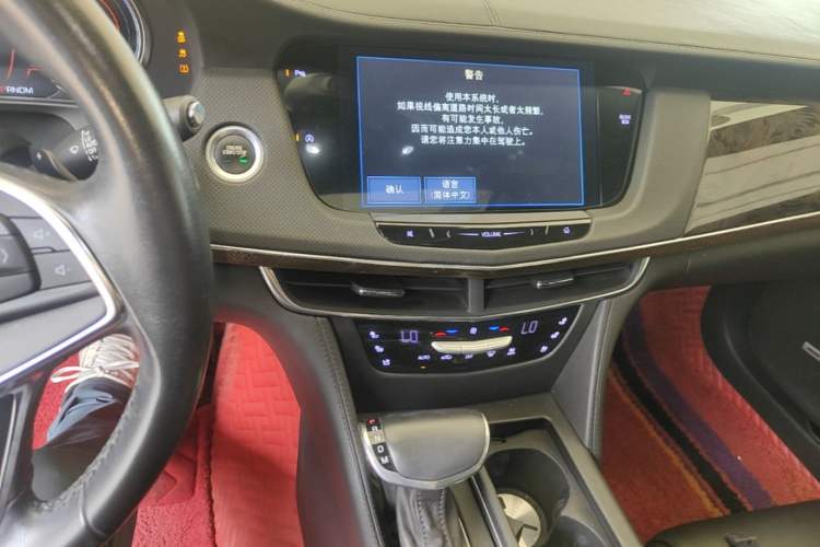 Used Cadillac CT6 2017 28T Luxury Model Audio And AC Panel