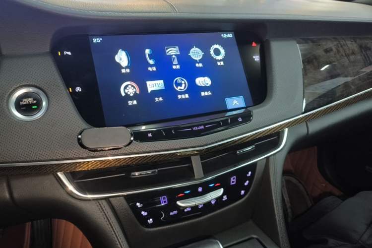 Used Cadillac CT6 2017 28T Luxury Model Audio And AC Panel