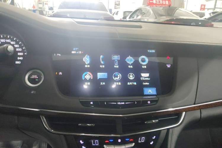 Used Cadillac CT6 2017 28T Elite Model Audio And AC Panel