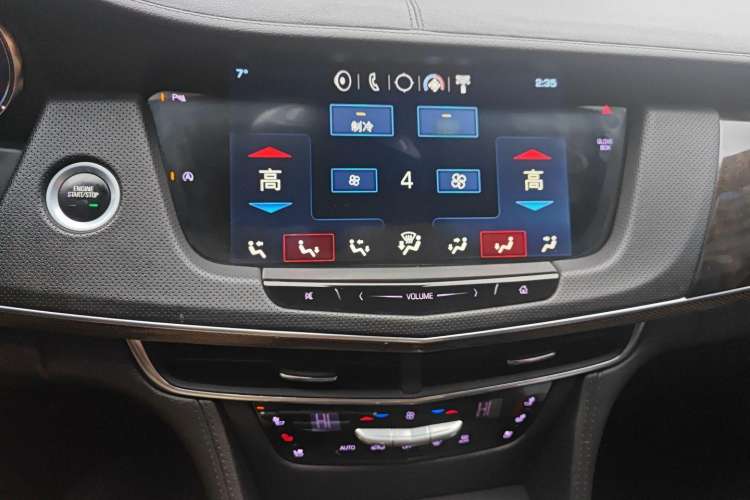 Used Cadillac CT6 2017 28T Luxury Model Audio And AC Panel