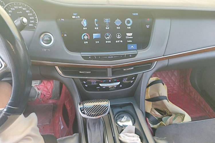 Used Cadillac CT6 2017 28T Elite Model Audio And AC Panel