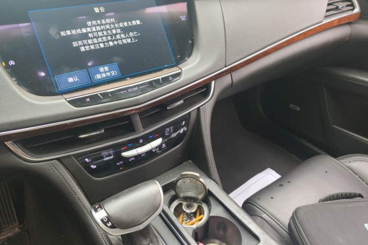 Used Cadillac CT6 2017 28T Elite Model Audio And AC Panel