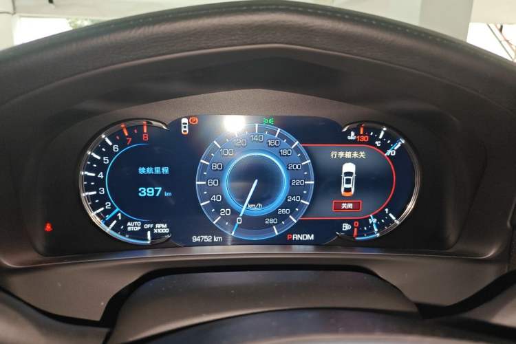 Used Cadillac CT6 2017 28T Luxury Model Instrument Cluster