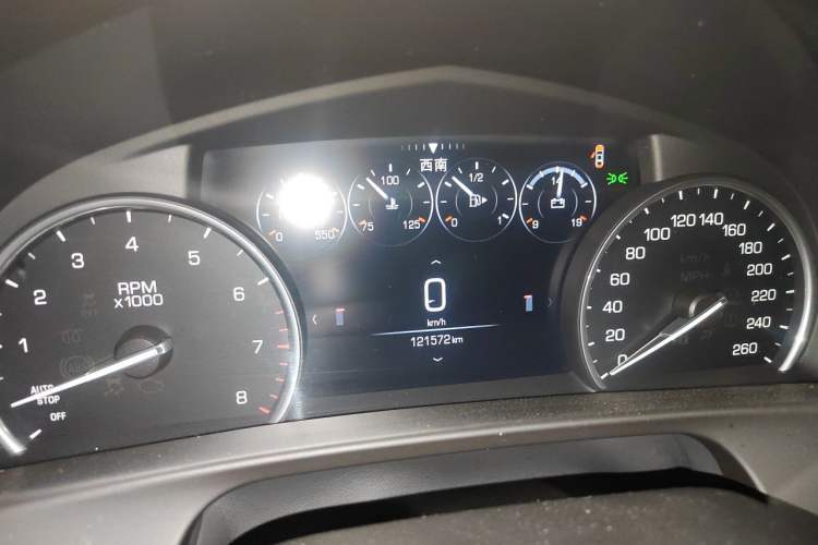 Used Cadillac CT6 2017 28T Fashion Edition Odometer Close Up