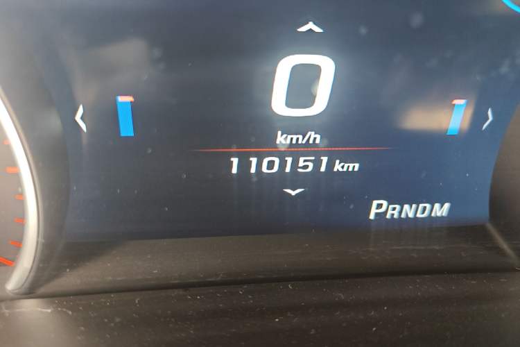 Used Cadillac CT6 2017 28T Fashion Edition Odometer Close Up