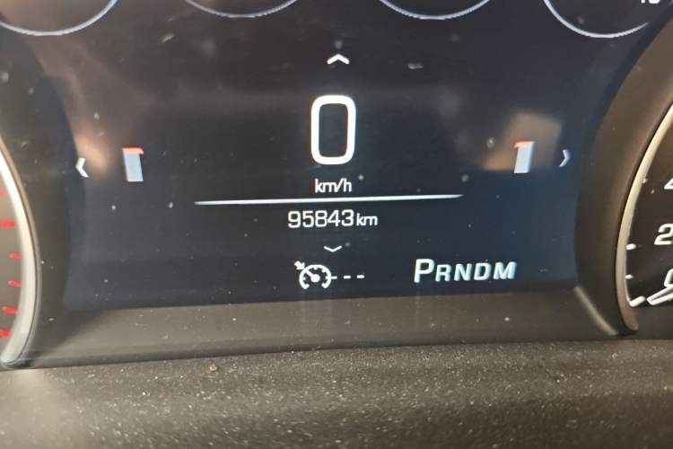 Used Cadillac CT6 2017 28T Fashion Edition Odometer Close Up