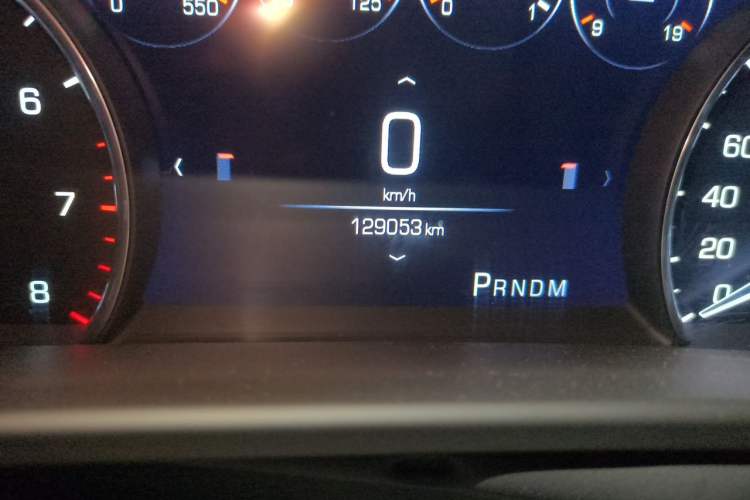 Used Cadillac CT6 2017 28T Fashion Edition Odometer Close Up