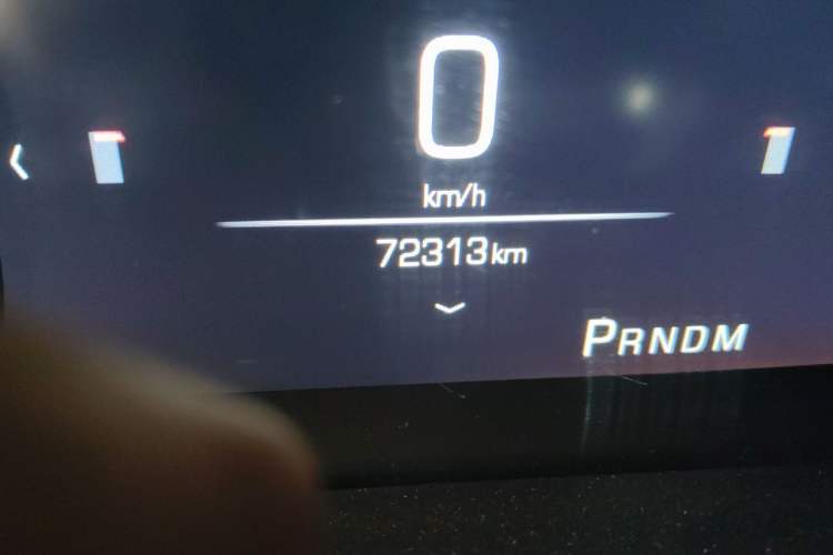 Used Cadillac CT6 2017 28T Elite Model Odometer Close Up