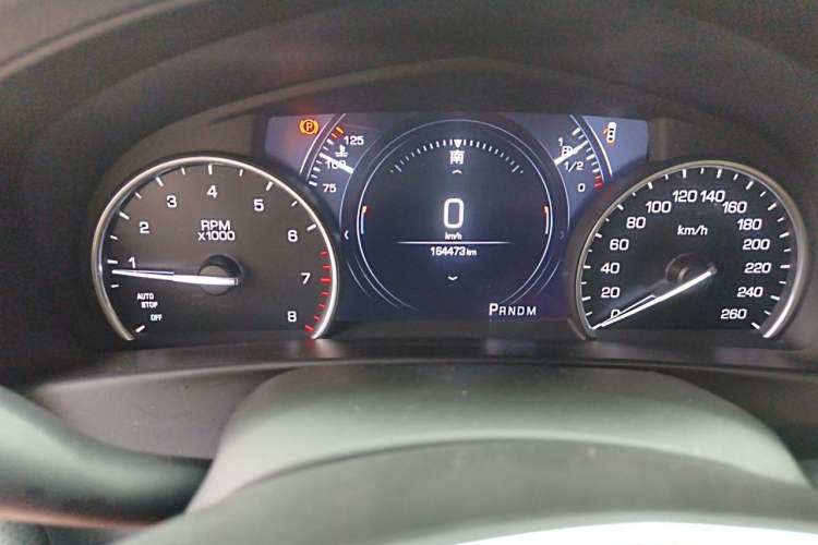 Used Cadillac CT6 2017 28T Fashion Edition Odometer Close Up