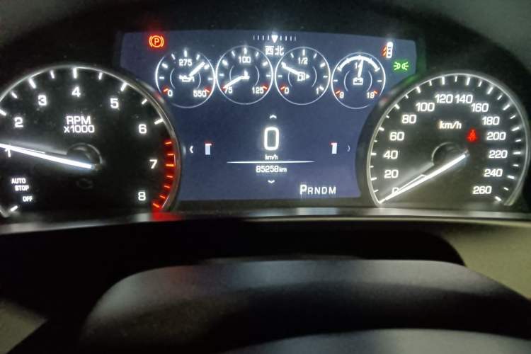 Used Cadillac CT6 2017 28T Fashion Edition Odometer Close Up