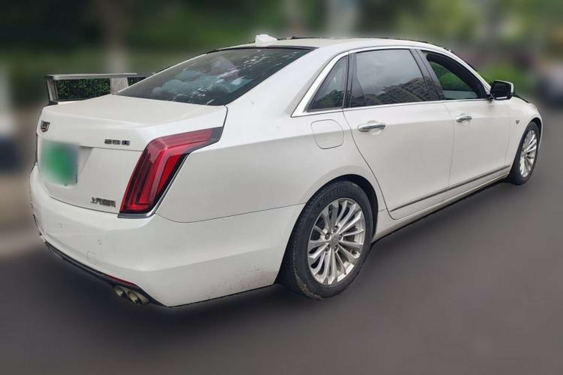Used Cadillac CT6 2017 28T Elite Model Rear Right 45 Deg