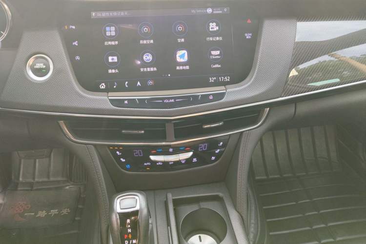 Used Cadillac CT6 2019 28T Leading Sport Model Audio And AC Panel