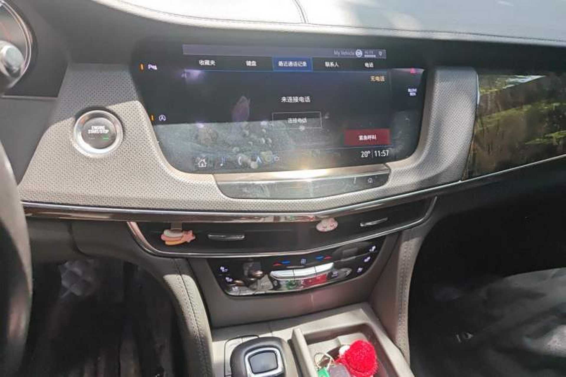Used Cadillac CT6 2019 28T Luxury Model Audio And AC Panel