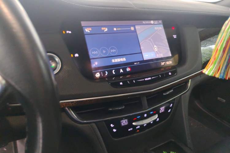 Used Cadillac CT6 2019 28T Luxury Model Audio And AC Panel