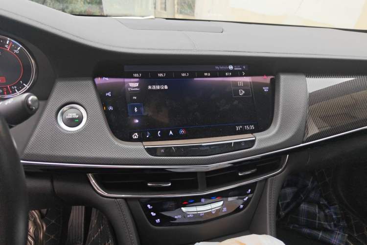 Used Cadillac CT6 2019 28T Leading Sport Model Audio And AC Panel