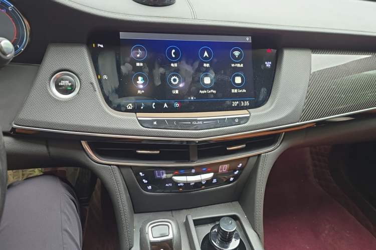 Used Cadillac CT6 2019 28T Luxury Model Audio And AC Panel