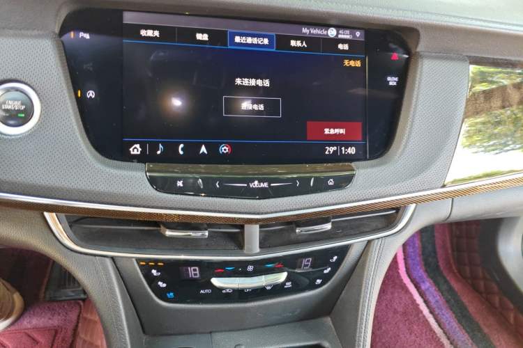 Used Cadillac CT6 2019 28T Luxury Model Audio And AC Panel