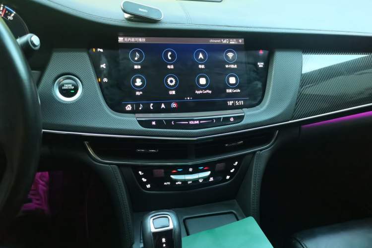 Used Cadillac CT6 2019 28T Leading Sport Model Audio And AC Panel
