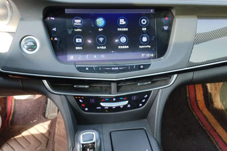 Used Cadillac CT6 2019 28T Leading Sport Model Audio And AC Panel