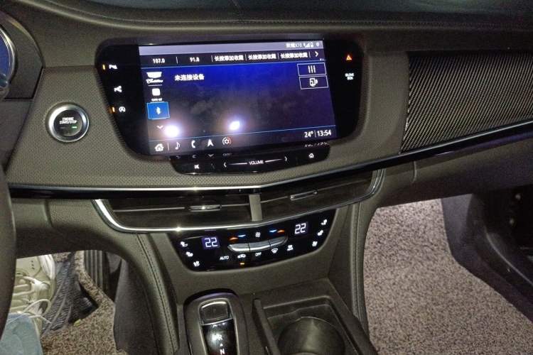 Used Cadillac CT6 2019 28T Leading Sport Model Audio And AC Panel