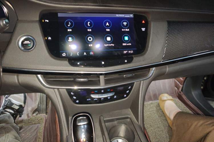 Used Cadillac CT6 2019 28T Luxury Model Audio And AC Panel
