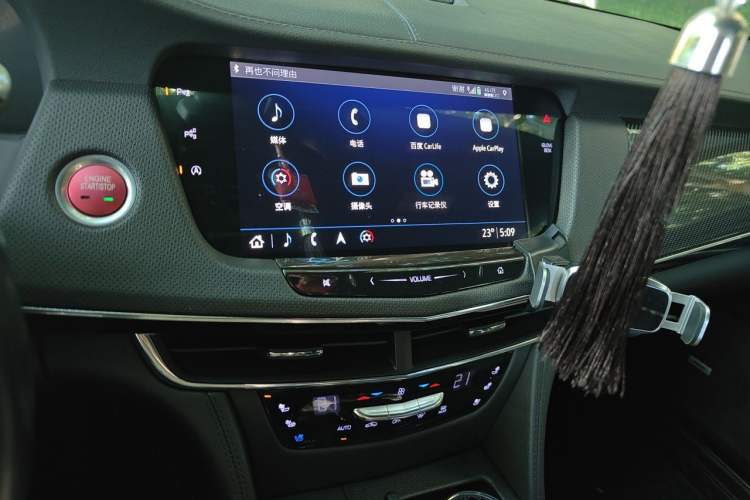 Used Cadillac CT6 2019 28T Leading Sport Model Audio And AC Panel