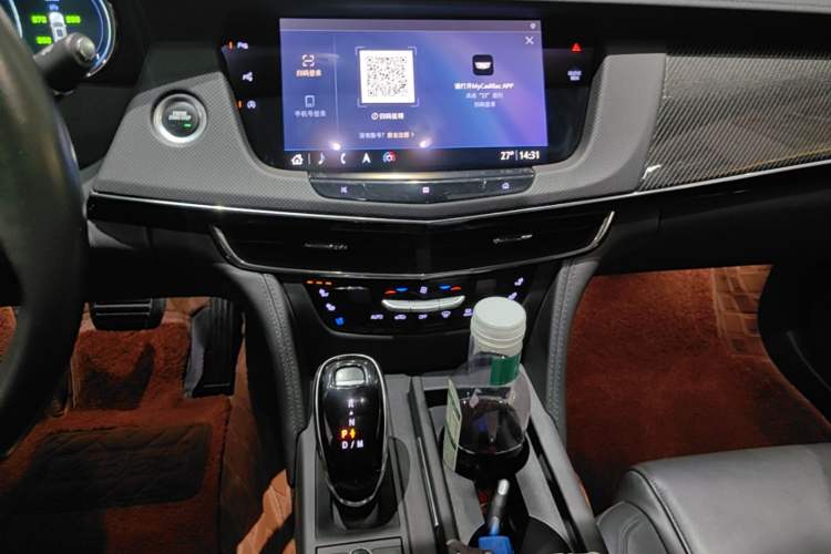 Used Cadillac CT6 2019 28T Leading Sport Model Audio And AC Panel